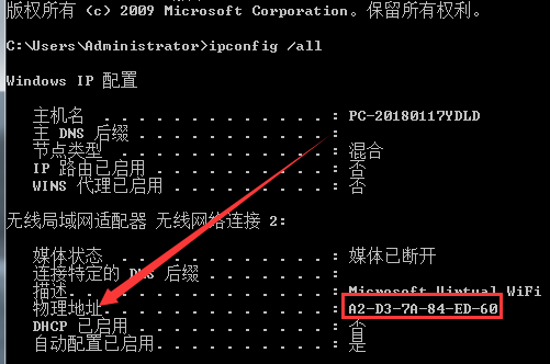 每台主机的唯一地址是什么