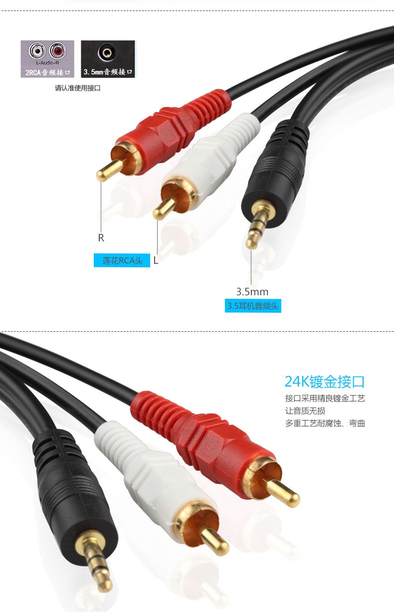 电脑主机连音响的线