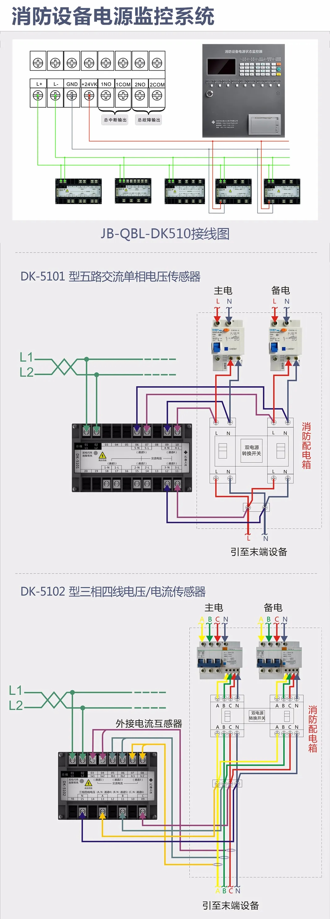 三江消防联动控制主机应用视频
