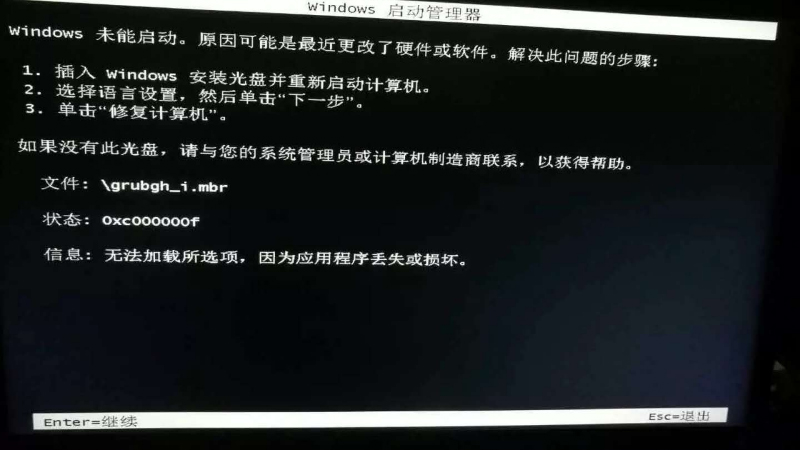 电脑主机黑屏常见故障