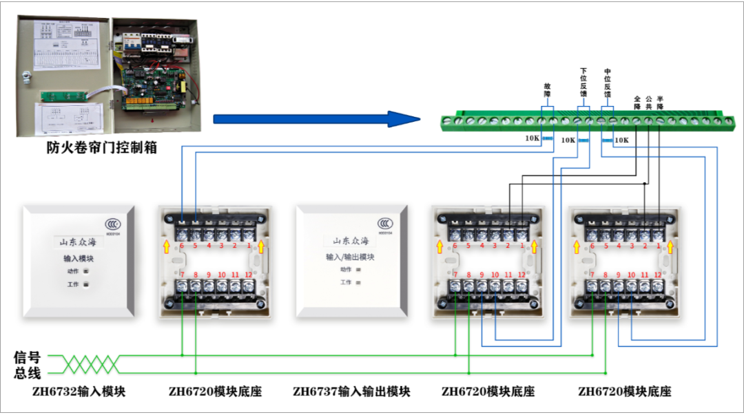 消防主机回路开路报警