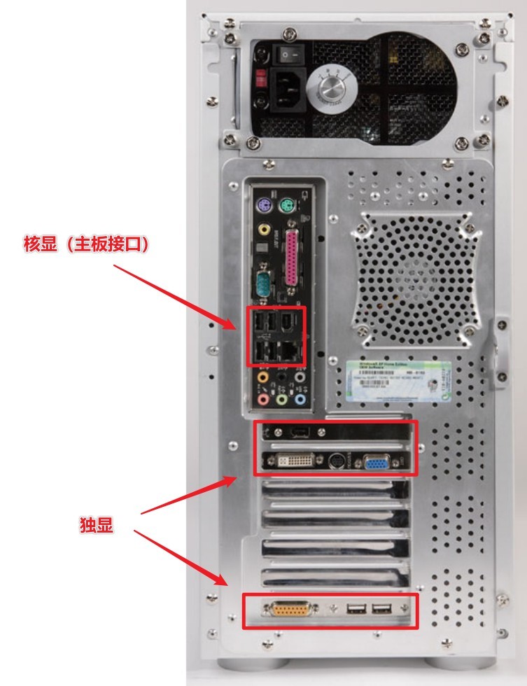 只有显示器和主机能否开机