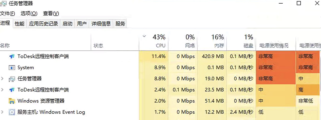 电脑内存一堆服务主机是什么情况