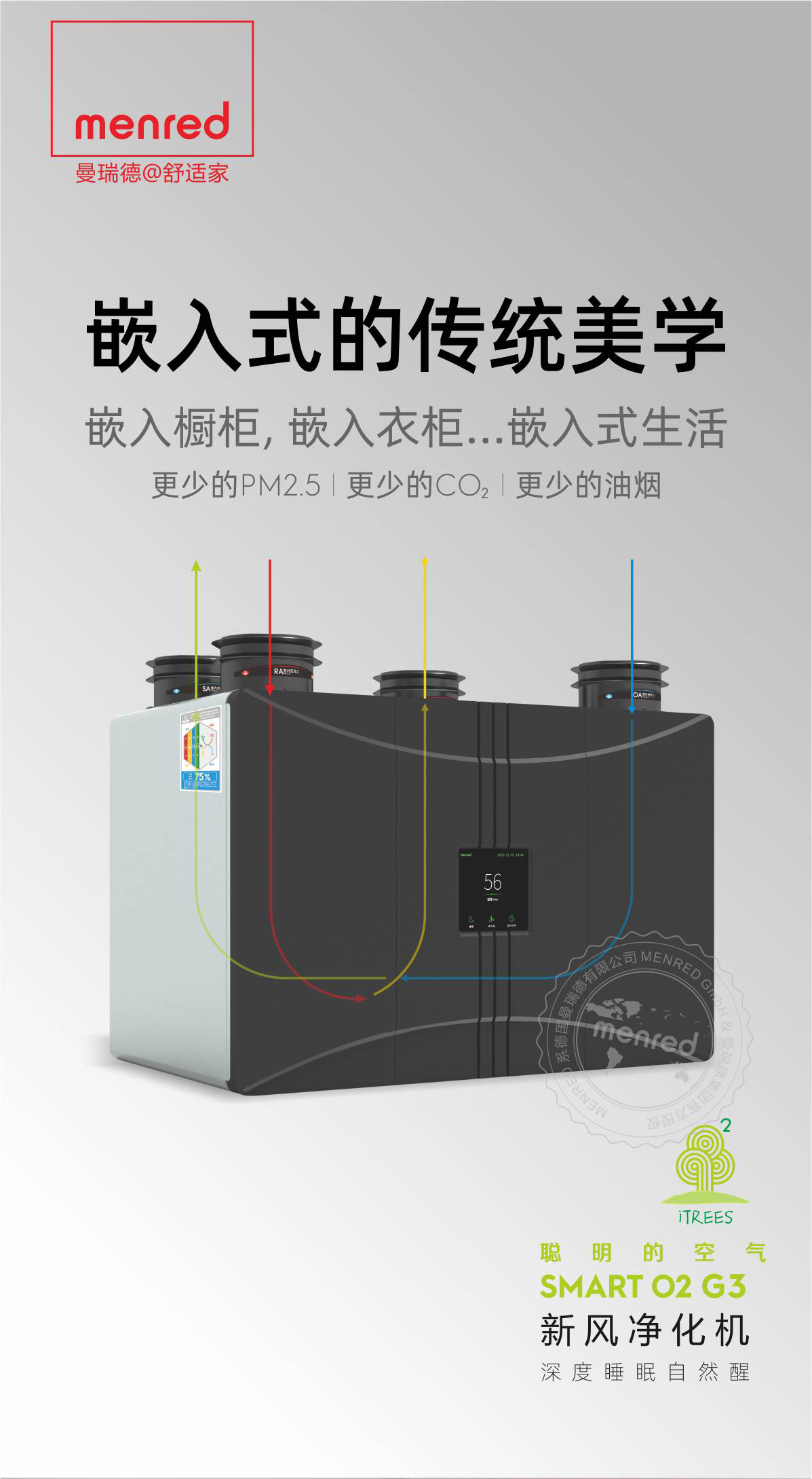 新风系统曼瑞德主机