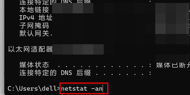 主机监控链接数
