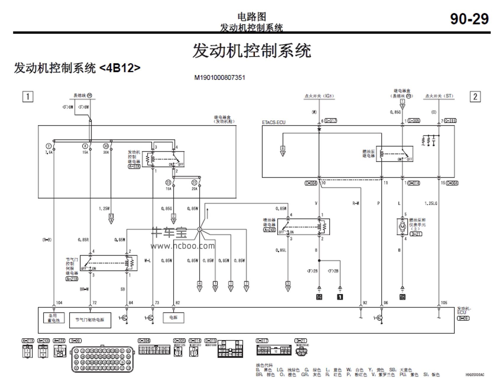 欧蓝德主机接线图