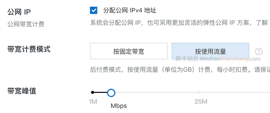 主机带宽峰值